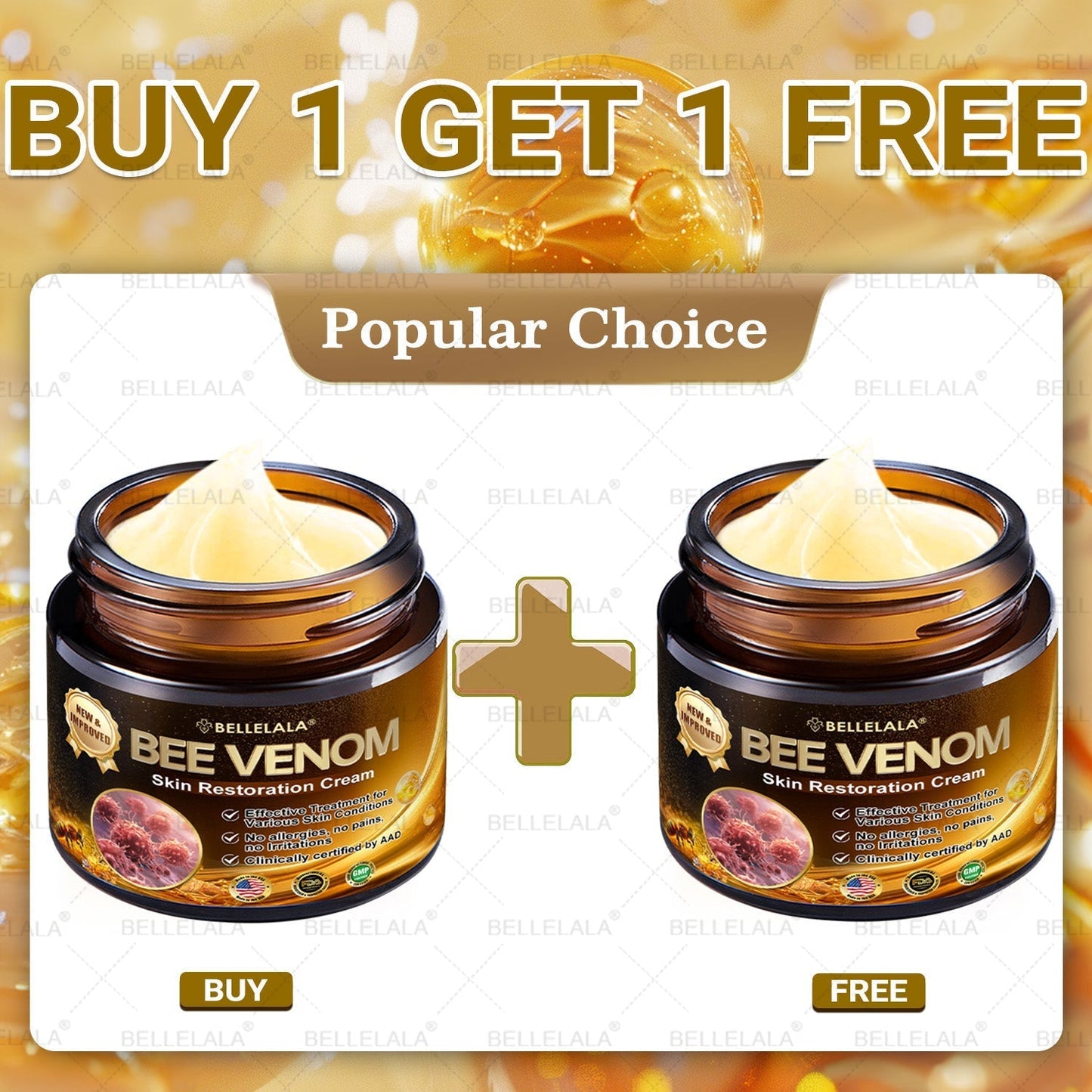 NEW & IMPROVED ✨Bellelala® 𝖡𝖾𝖾 𝗏𝖾𝗇𝗈𝗆 𝖲𝗄𝗂𝗇 𝖱𝖾𝗌𝗍𝗈𝗋𝖺𝗍𝗂𝗈𝗇 𝖢𝗋𝖾𝖺𝗆