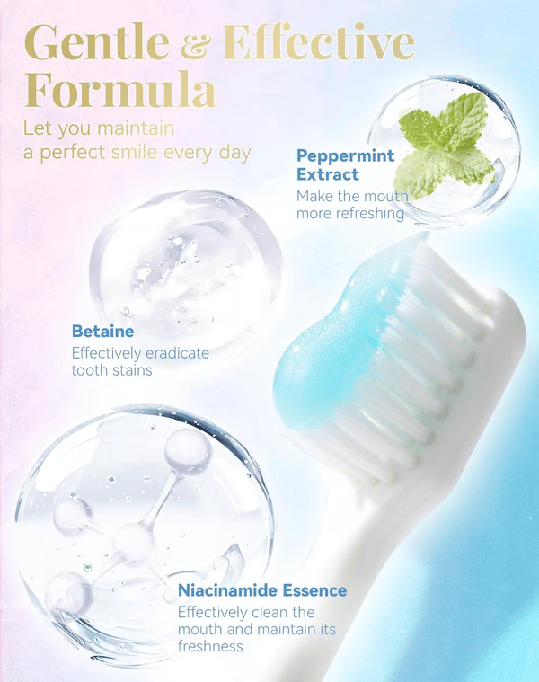 🔥Nicotinamide Probiotic Whitening Toothpaste - Free of Fluoride, Nicotinamide, Anti plaque