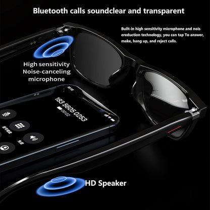 Last Day Promotion 49% OFF🔥-AI Wireless Bluetooth Translation Glasses