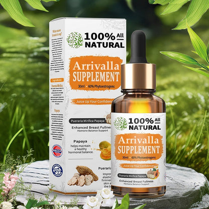 Arrivalla™ Pro Pueraria Mirifica Papaya Natural Supplement📈 (Enhances Breast Fullness · Boosts Fat Metabolism · Restores Skin Elasticity)