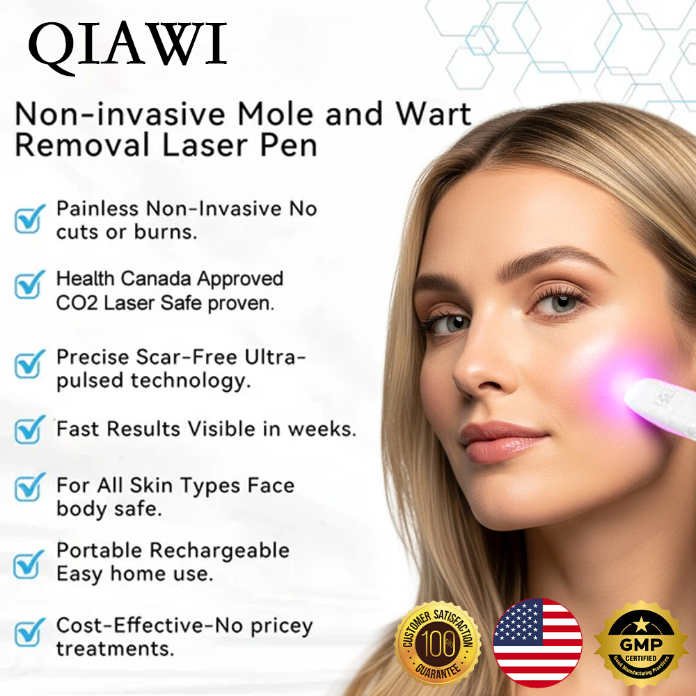 💕 All-in-One CO₂ Laser Eraser Pen | Removes Moles, Warts, Skin Flaws & Pigmentation✅