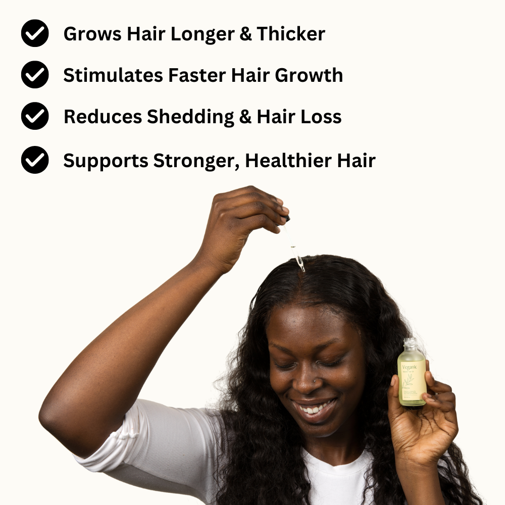 New Year Sale - Veganic Natural Hair Growth Oil