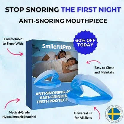 Last Day Promotion ⏰ PerfectSleep Solution- Anti-Snoring & Anti-Grinding Teeth Protector