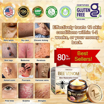 NEW & IMPROVED ✨Bellelala® 𝖡𝖾𝖾 𝗏𝖾𝗇𝗈𝗆 𝖲𝗄𝗂𝗇 𝖱𝖾𝗌𝗍𝗈𝗋𝖺𝗍𝗂𝗈𝗇 𝖢𝗋𝖾𝖺𝗆